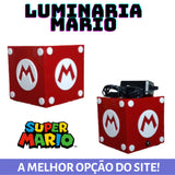 Luminária Cubo Super Mario - Zeni®