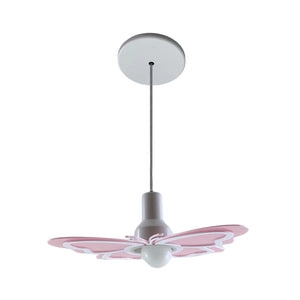 Luminária Borboleta Rosa Infantil - Zeni®